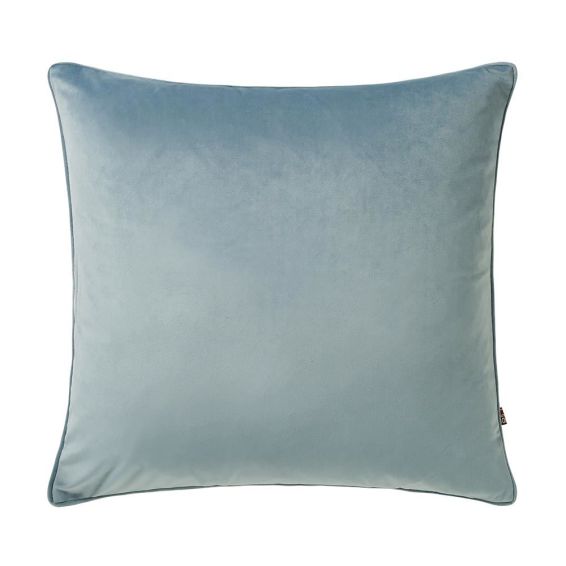 Bellini Velvet Cushion in Cloud Blue