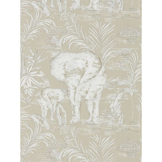 Kinabalu Wallpaper 111776 by Harlequin in Linen Beige