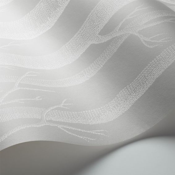 Woods Wallpaper 3012 by Cole & Son in Grey White