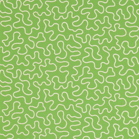 Wiggle Wallpaper 113064 by Harlequin X Sophie Robinson in Peridot Rose Quartz