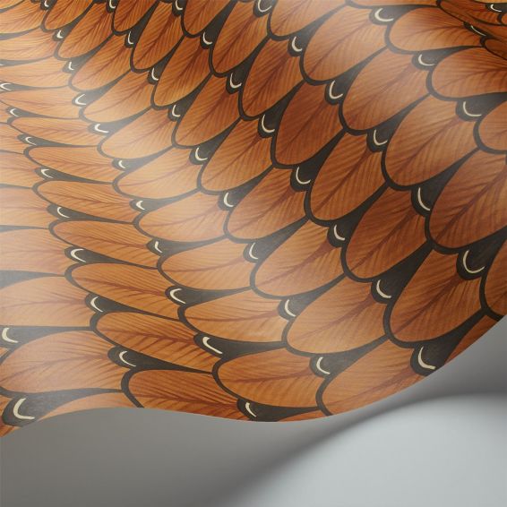 Narina Wallpaper 10050 by Cole & Son in Burnt Orange