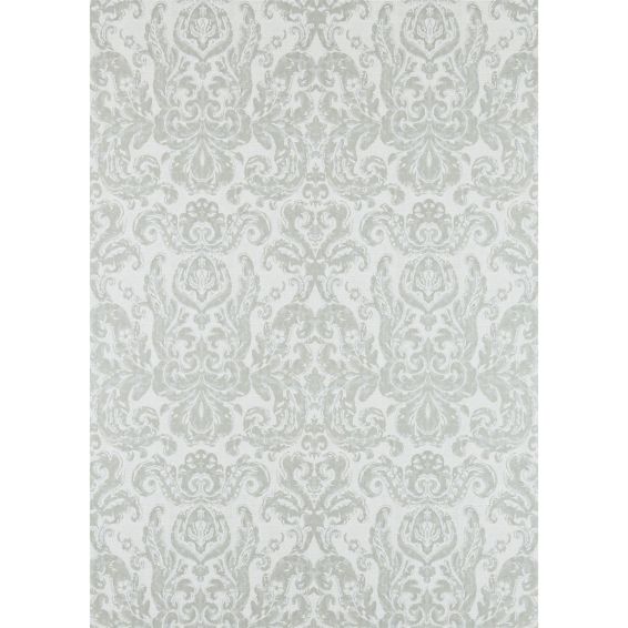 Brocatello Wallpaper 312008 by Zoffany in Silver Grey
