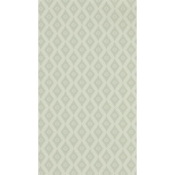 Witney Daisy Wallpaper 216873 by Sanderson in Lagoon Blue