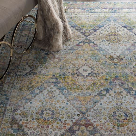 Ankara Global Rugs ANR07 in BLGRE