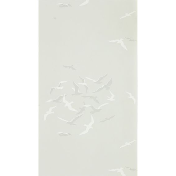Larina Wallpaper 216580 by Sanderson in Gull Grey