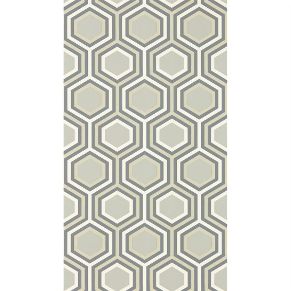 Selo Wallpaper 112148 by Harlequin in Slate Platinum Grey