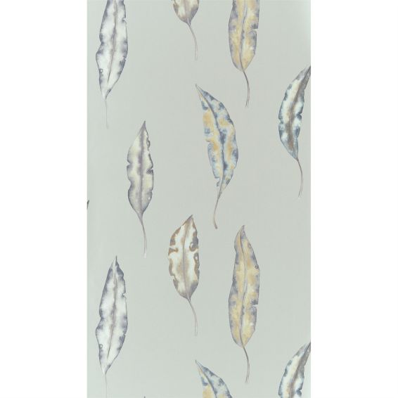 Kinina Wallpaper 111656 by Harlequin in Graphite Mustard Yellow