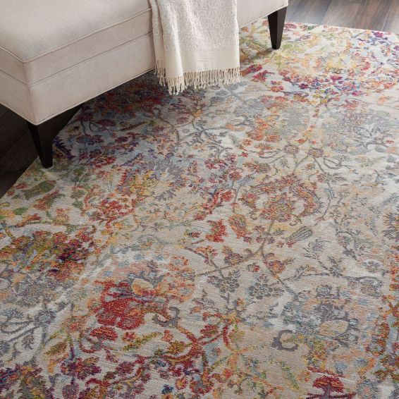 Ankara Global Circular Rugs ANR06 in IVORG