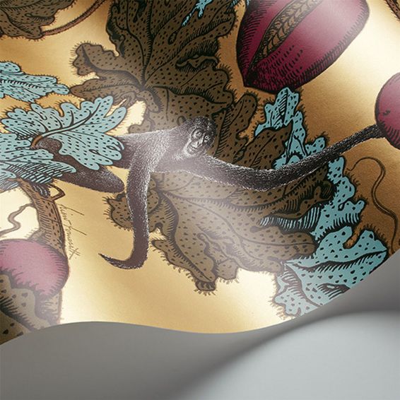 Frutto Proibito Wallpaper 25049 by Cole & Son in Sky Blue