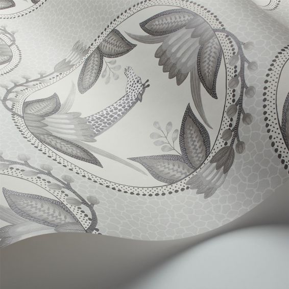 Ardmore Cameos Wallpaper 9044 by Cole & Son in Light Grey