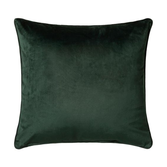 Bellini Velvet Cushion in Forest Green