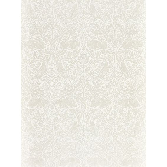 Pure Brer Rabbit Wallpaper 216534 by Morris & Co in White Clover