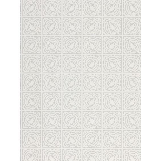 Pure Scroll Wallpaper 216544 by Morris & Co in Lightish Grey