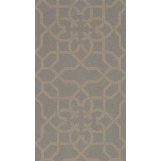 Mawton Wallpaper 216419 by Sanderson in Charcoal Gilver Grey