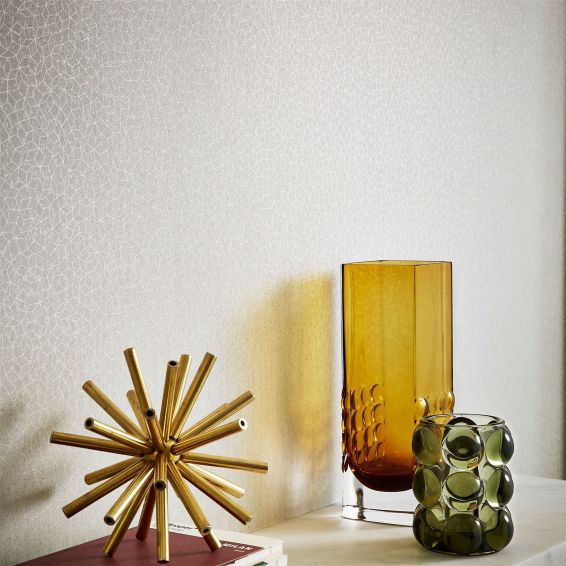 Commix Geometric Wallpaper 112125 by Harlequin in Seal Grey