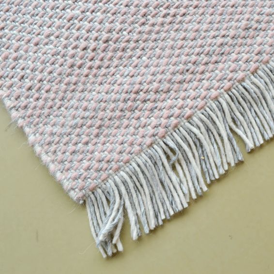 Atelier Craft Wool Rugs 49502 Pink by Brink and Campman