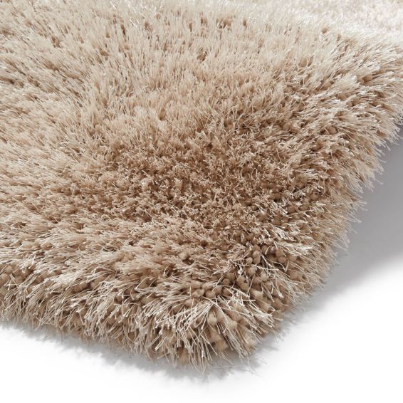 Montana Shaggy Rugs in Beige