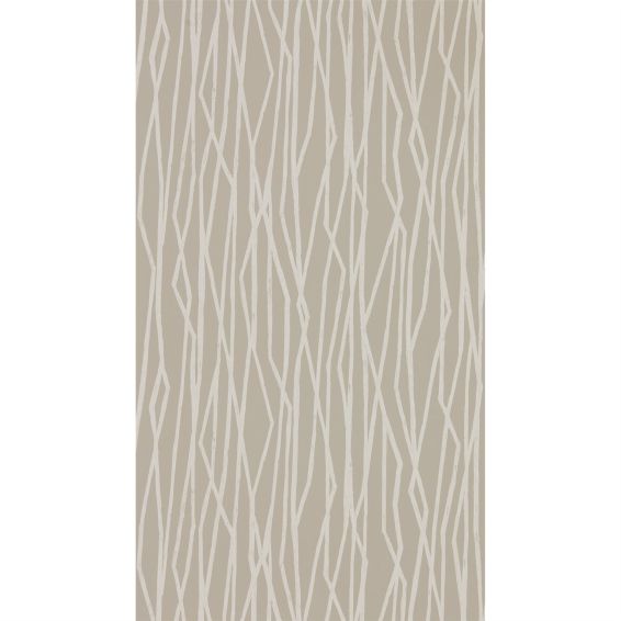 Genki Stripe Wallpaper 111927 by Scion in Pebble Beige