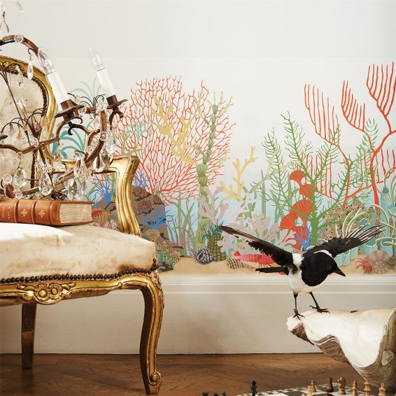 Archipelago Border Wallpaper 12054 by Cole & Son in Multi