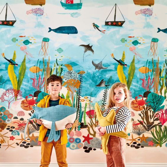 Above and Below Wallpaper 112648 by Harlequin in Multicolour