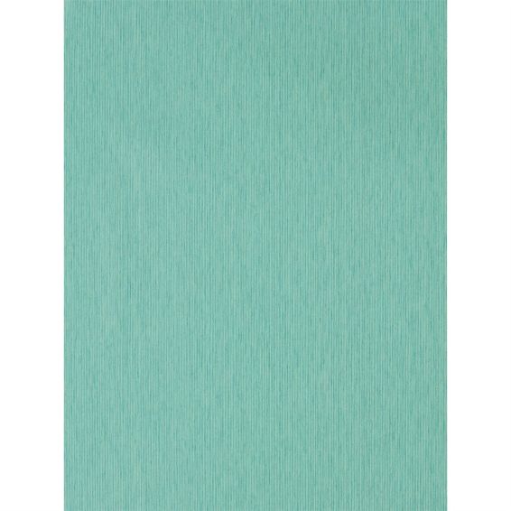Caspian Strie Wallpaper 216775 by Sanderson in Teal Green
