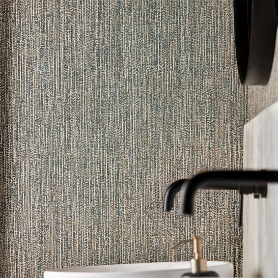 Zela Wallpaper 112182 by Harlequin in Ink Blue