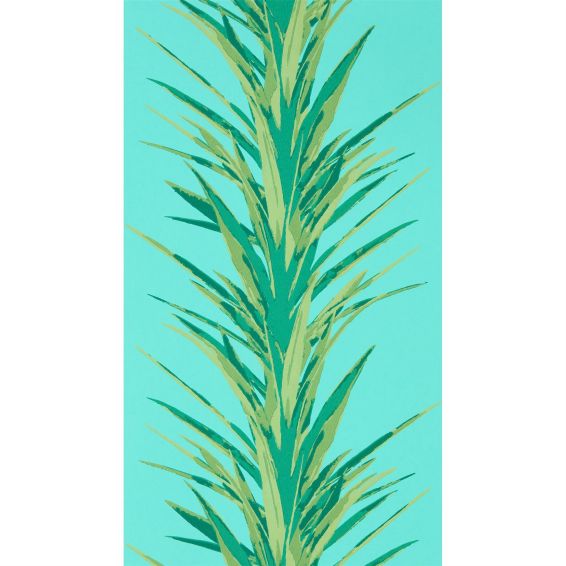 Yucca Wallpaper 216648 by Sanderson in Sky Green