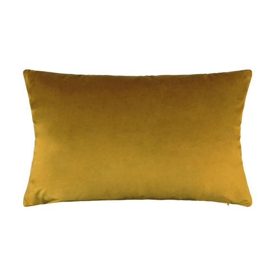 Aristo Abstract Bolster Cushion in Ochre Yellow and Orange