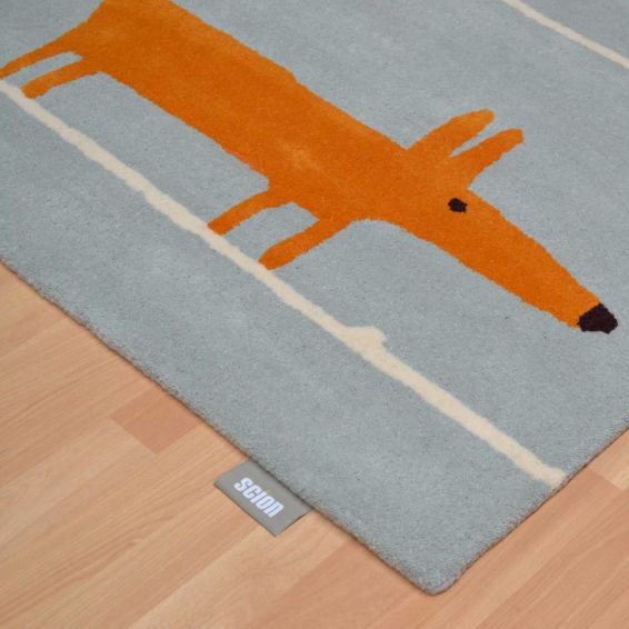 Scion Mr Fox Rugs 25308 Aqua