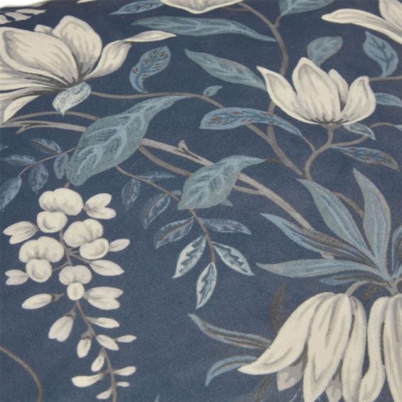 Parterre Floral Cushion by Laura Ashley in Seaspray Blue