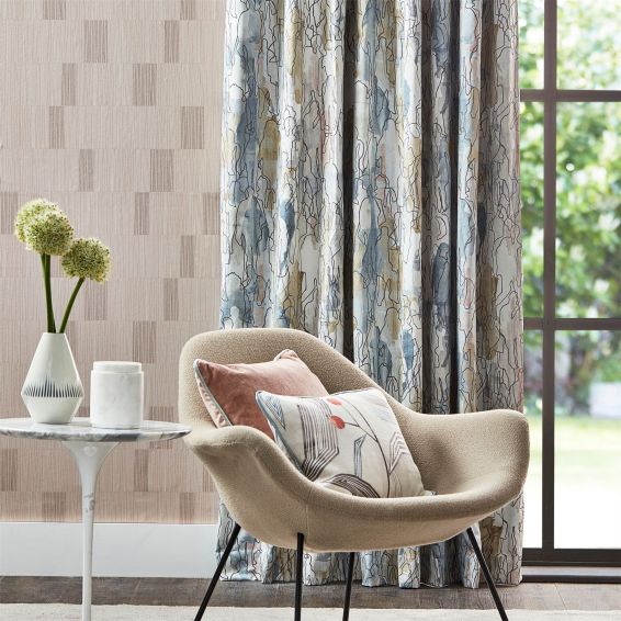 Echo Wallpaper 111681 by Harlequin in Slate Chalk White