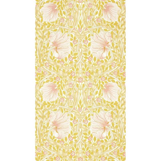 Pimpernel Wallpaper 217065 by Morris & Co in Sunflower Pink