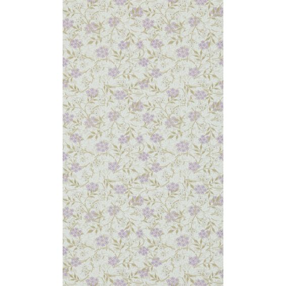 Jasmine Wallpaper 214723 by Morris & Co in Lilac Olive