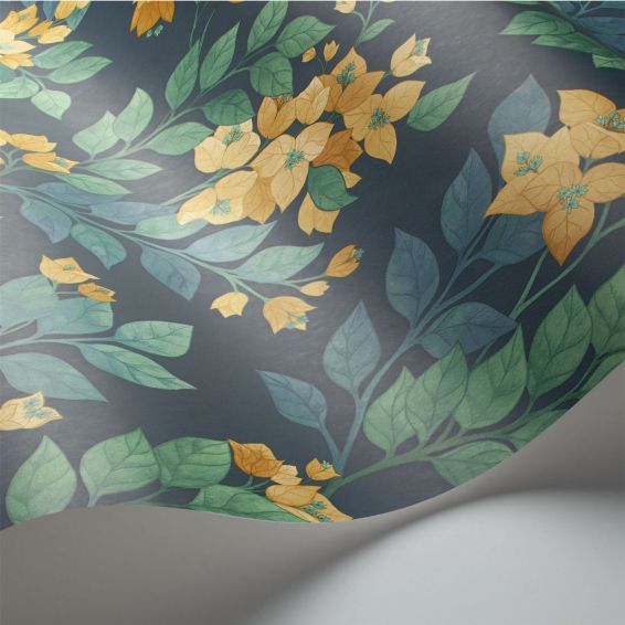 Bougainvillea Wallpaper 117 6019 by Cole & Son in Emerald Green