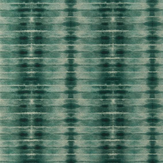 Eterea Wallpaper W0167 03 by Clarke & Clarke in Teal Blue