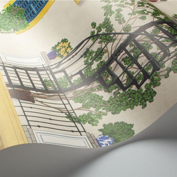Alfaro Wallpaper 117 4010 by Cole & Son in White Multi