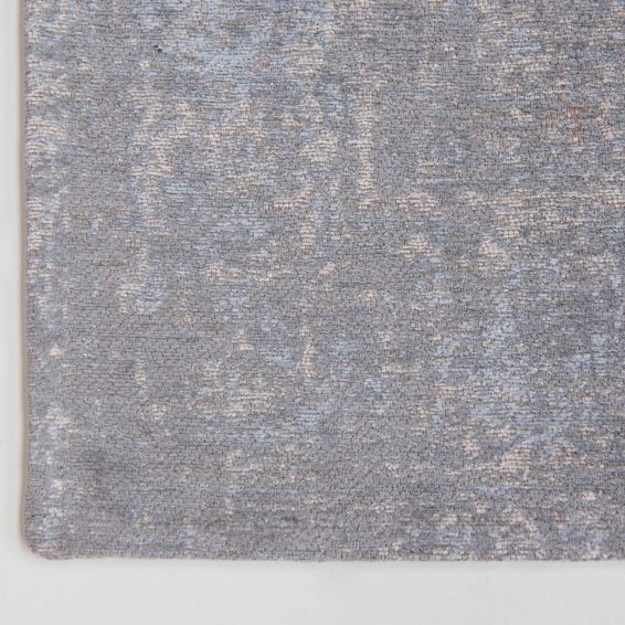 Louis De Poortere Fading World Generation 8633 Beige Sky Blue Traditional Rugs