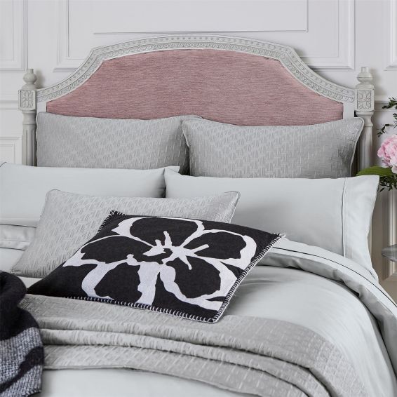 Plain Dye Cotton Bedding by Ted Baker in Silver Grey