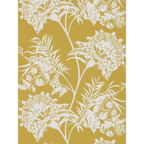 Bavero Wallpaper 111764 by Harlequin in Ochre Yellow