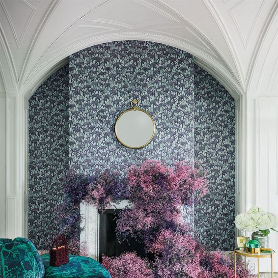 Zulu Terrain Wallpaper 119 9039 by Cole & Son in Slate Duck Egg