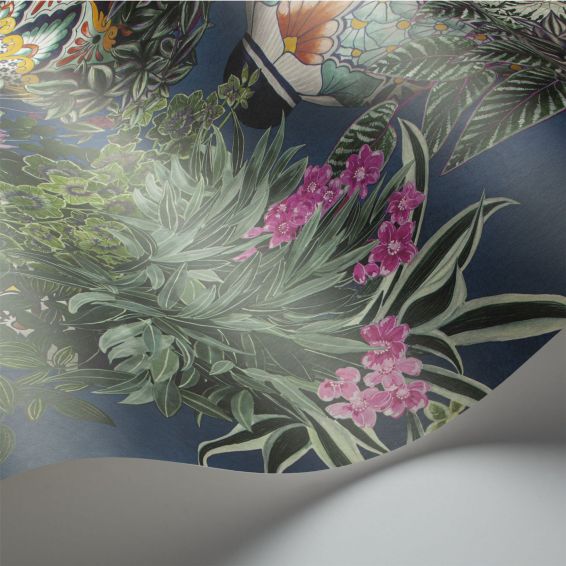 Talavera Wallpaper 9026 by Cole & Son in Fuchsia Pink