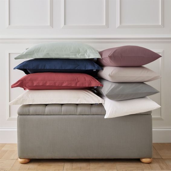 Plain Housewife Pillowcase By Bedeck of Belfast in Thistle Purple