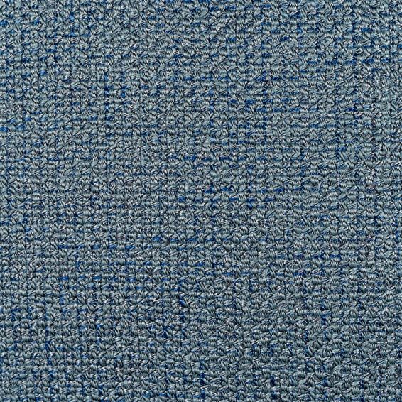 Hadley Textured Jacquard Cushion in Blue