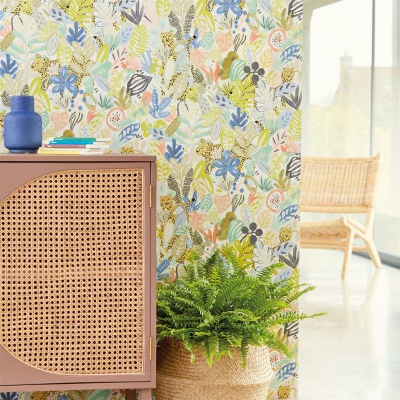 Kumana Wallpaper 112223 by Scion in Tropicana Multi