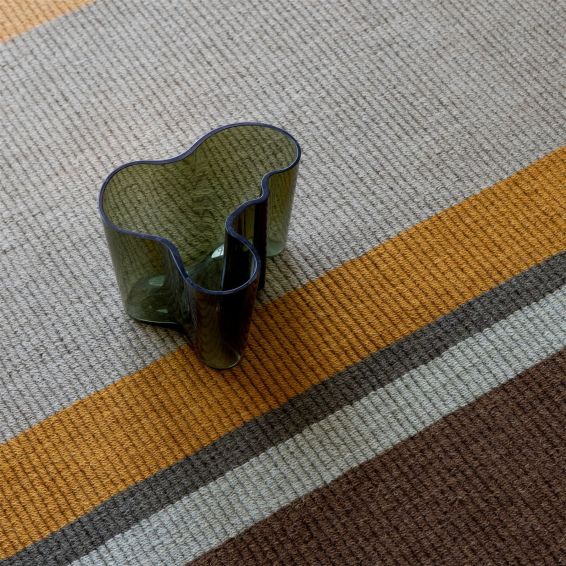 Artisan Stack 090201 Rugs by Brink and Campman in Ochre