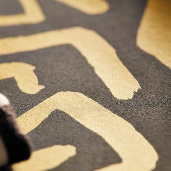 Melodic Wallpaper 2112829 by Harlequin in Gold Black Earth