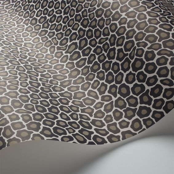 Senzo Spot Wallpaper 6031 by Cole & Son in Soot Snow