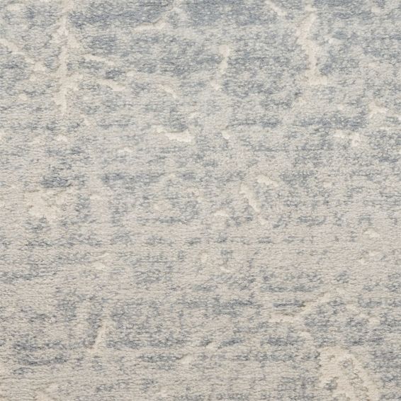 Nourison Exhale Abstract Runner Rugs EXL02 in Ivory Grey