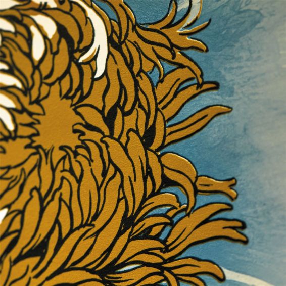 Paeonia Wallpaper 2112842 by Harlequin in Azurite Meadow Nectar