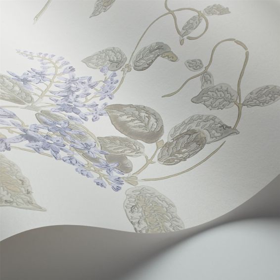 Madras Violet Wallpaper 100 12057 by Cole & Son in Violet Grey